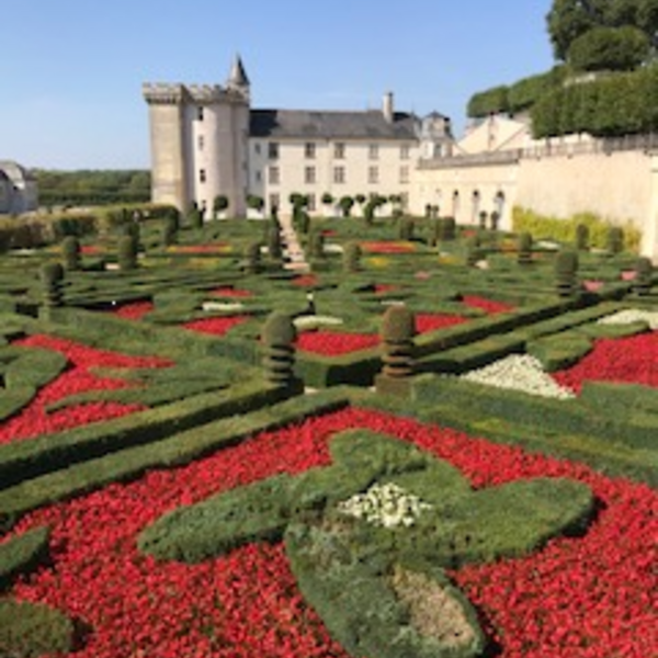 VILLANDRY - AZAY-LE-RIDEAU - voyage scolaire en Europe