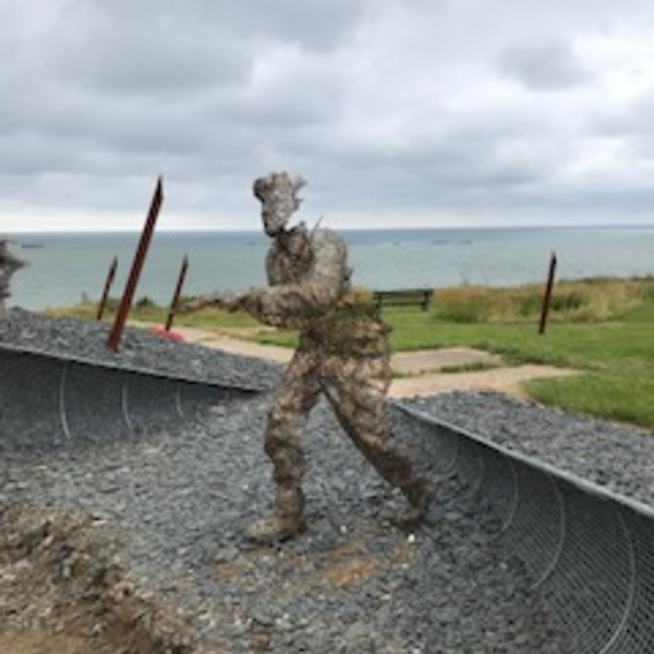 Omaha Beach - voyage scolaire en Europe